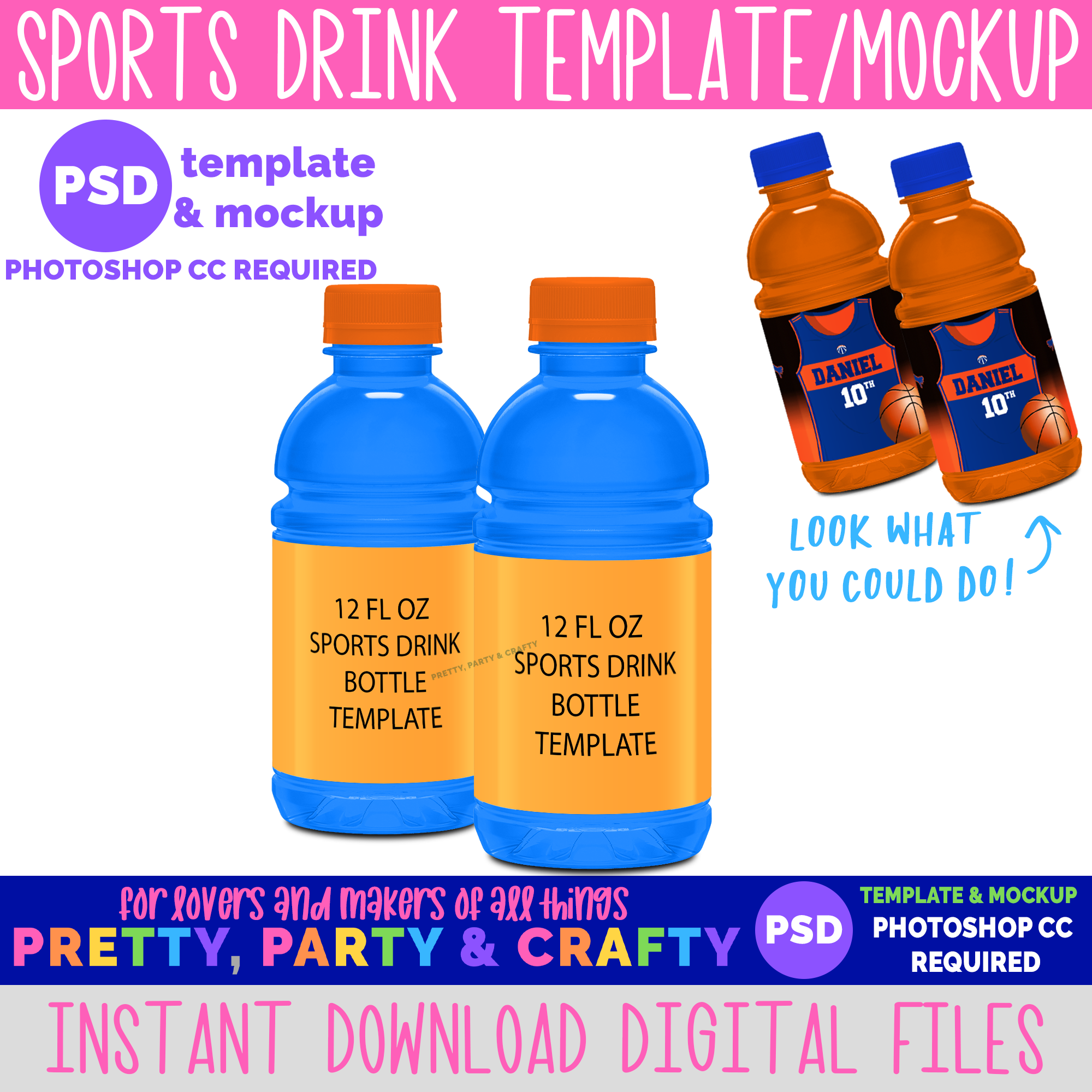 sports-drink-label-template-and-mockup-photoshop-pretty-party-and-crafty for Free Printable Baseball Water Bottle Labels Sports Drink Label Template and Mockup -PHOTOSHOP – Pretty Party and Crafty for Free Printable Baseball Water Bottle Labels