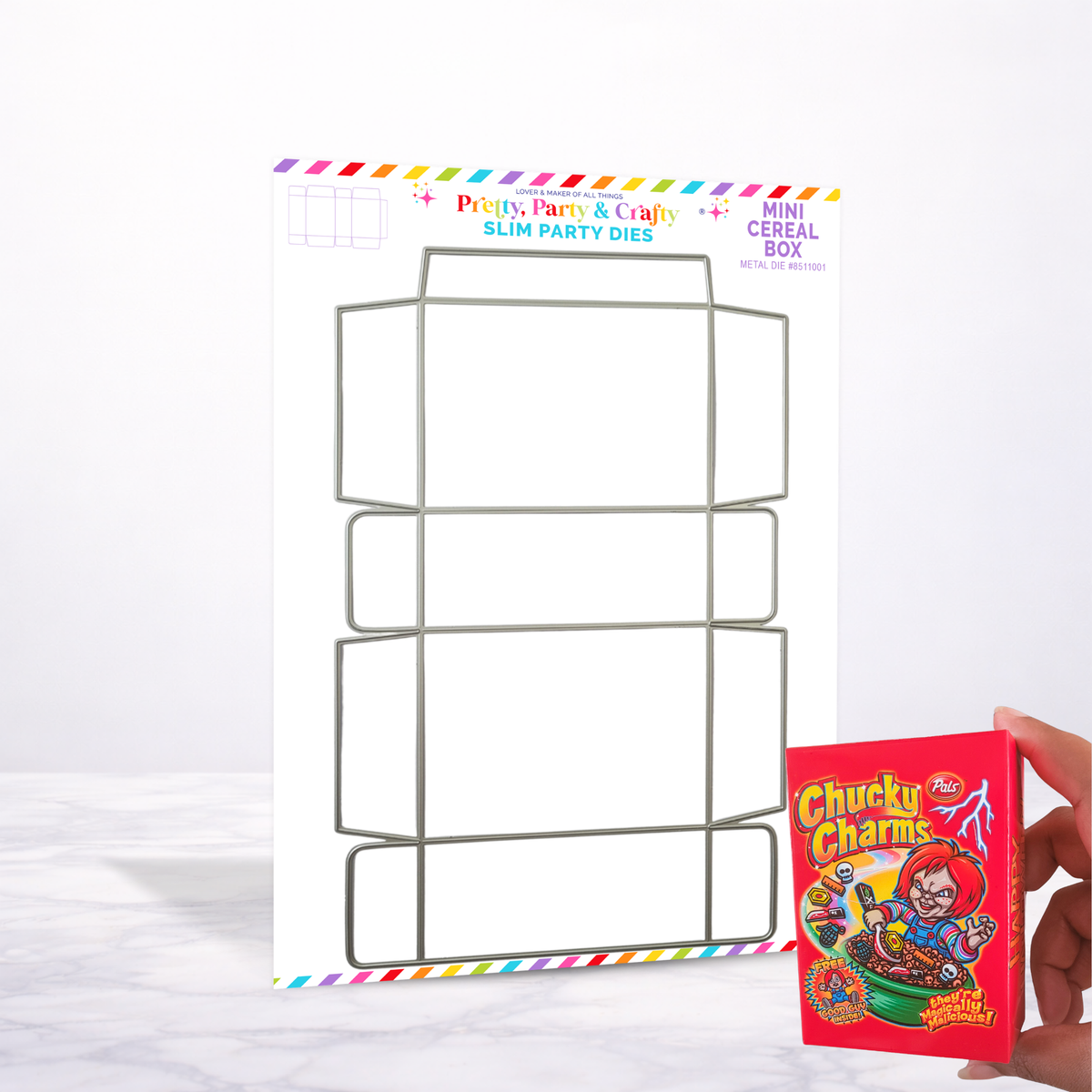 Mini Cereal Box Slim Party Die