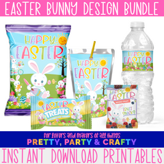 Easter Bunny Bundle-Noneditable Instant Download