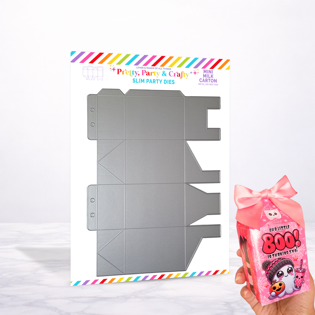 Mini Milk Carton Slim Party Die