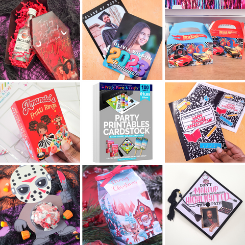 PARTY PRINTABLES BASIC BUNDLE – INKJET ONLY