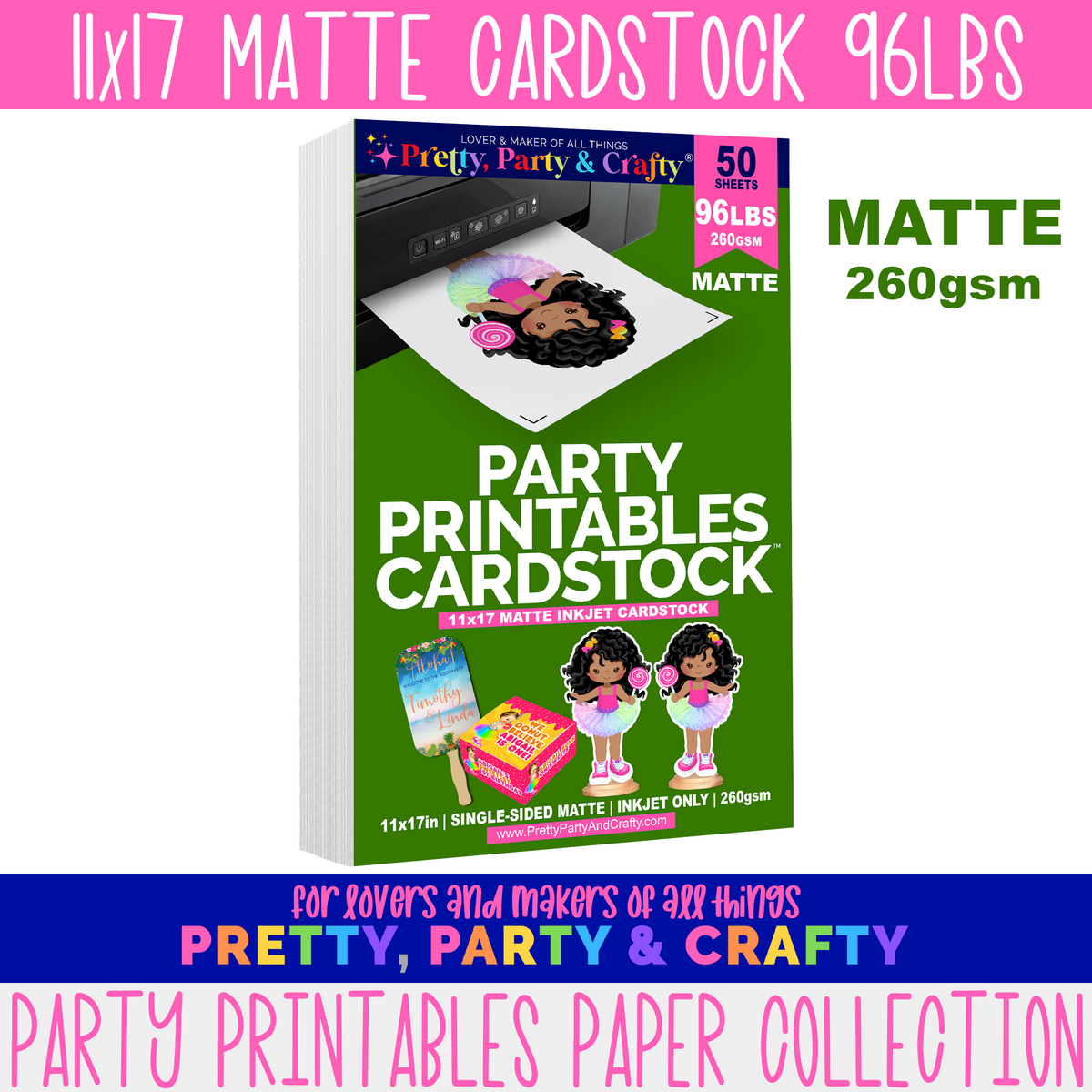 11x17 MATTE Cardstock 96lbs