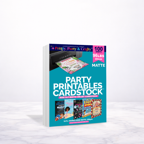 5x7 MATTE CARDSTOCK – INKJET ONLY