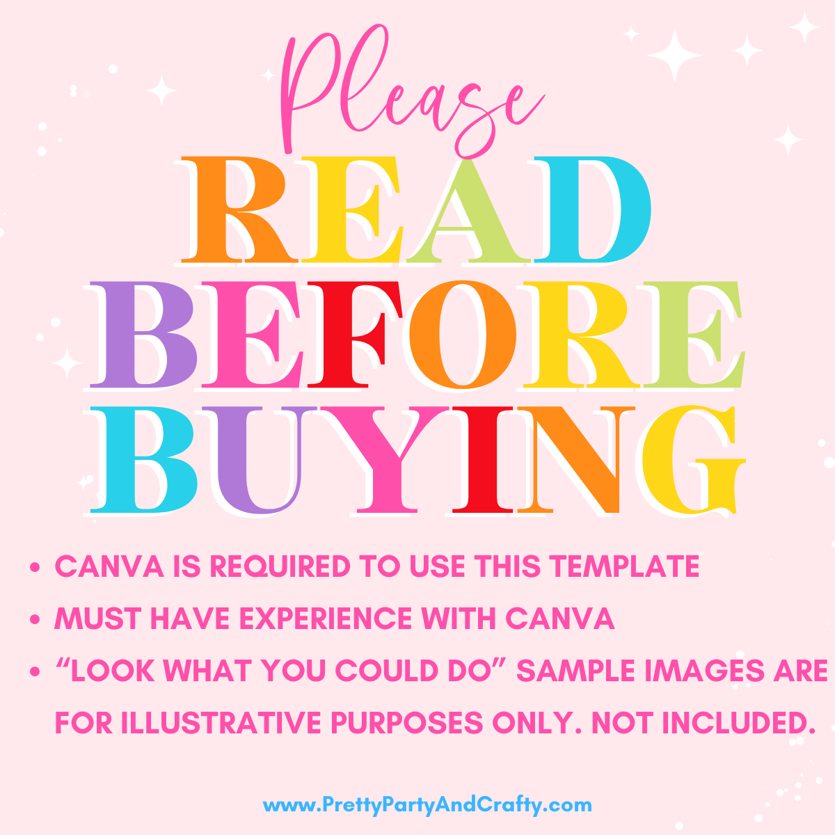 Rainbow Candy Bag Template and Mockup - CANVA