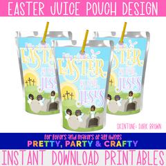 Silly Rabbit Easter Juice Label-INSTANT DOWNLOAD