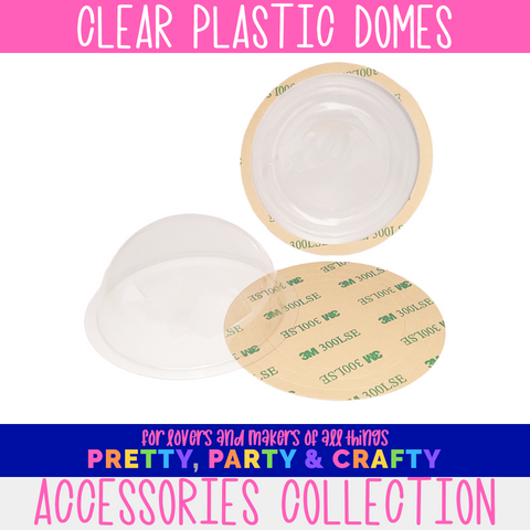 Clear Plastic Domes