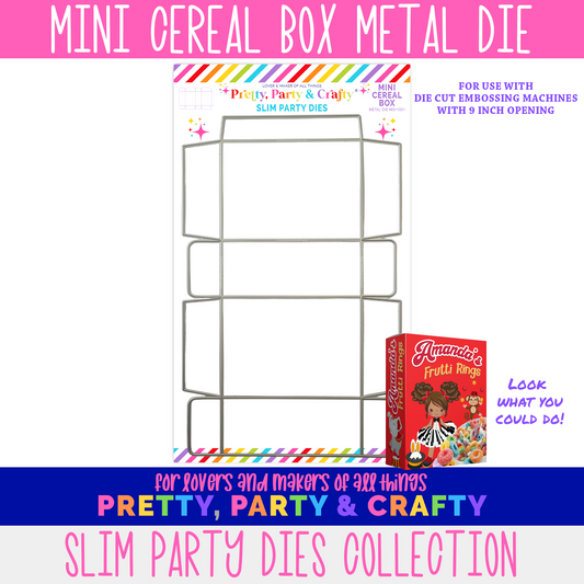 Mini Cereal Box Slim Party Die