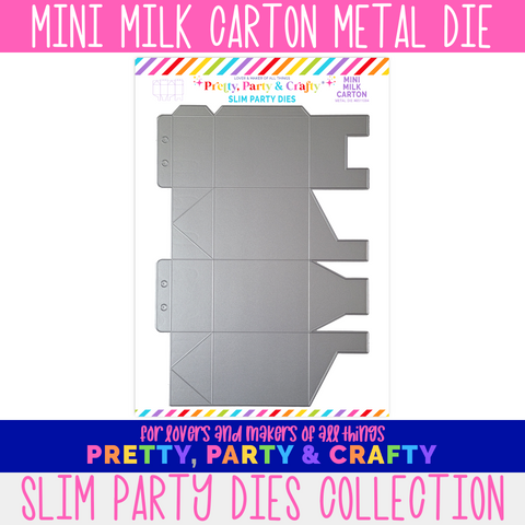 Mini Milk Carton Slim Party Die