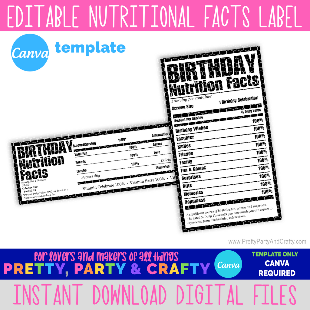 Nutritional Panel Templates Best Nutrition Facts Label Maker With Free